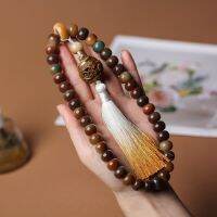 Dunhuang Wentian Weathering 36สร้อยข้อมือ Bodhi Roots กำไลมือสำหรับสวดมนต์กำไลมือ Tasbih Rosario เล่น