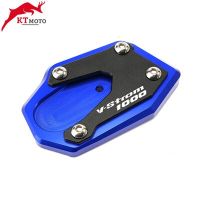 【Best value for money】 2020 Kickstand XT VSTROM แท่นรองรับเท้ามอเตอร์ไซค์สำหรับ1000 2014-2020 SUZUKI แผ่นด้านข้าง CNC แผ่น DL1000