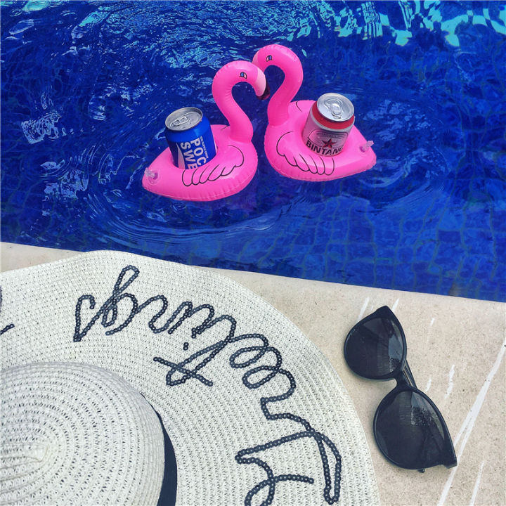 tropical-flamingo-party-decoration-float-inflatable-drink-cup-holder-garden-pool-hawaii-party-hawaiian-toy-event-party-supplies