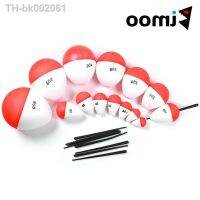 ❈ Bimoo 10PCS 0.8g 60g Hard Foam Bobber Float Oval Saltwater Fresh Water Bulegill Carp Trout Inline Vertical Fishing Floats