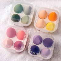 Ready Stock Quick Shipment Water Drop Diagonal Cut Super Soft Beauty Egg Set Makeup Wet Dry Dual-