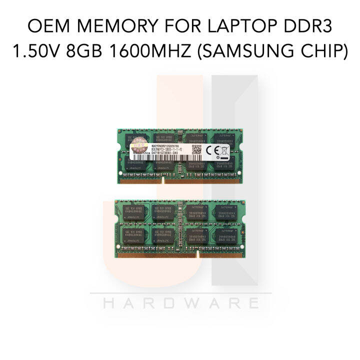 samsung-chip-oem-ram-for-laptop-ddr3-1600-mhz-8-gb-1-50v-ของใหม่สภาพดีมีการรับประกัน