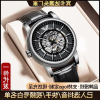 Hot style bing Qatar mechanical watch waterproof automatic brand high-grade leather strap style hollow out mens watch --238811Hot selling mens watches❈