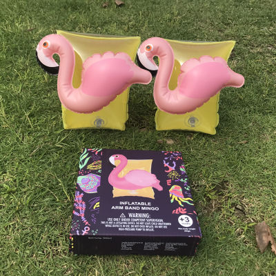 [In stock] จุดวินาที ins Flamingo วงกลมแขน ปูสามมิติแขน อุปกรณ์ช่วยว่ายน้ำสำหรับเด็ก