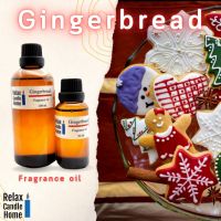 หัวน้ำหอมแท้ กลิ่น Gingerbread Fragrance oil เกรดพรีเมียม สำหรับเทียนเเละเครื่องหอม 30ml/100ml-
