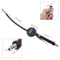 Tire Inflator with Gauge Tire Pressure Gauge Inflator 200PSI Air Compressor Air Chuck Quick Connect Coupler Digital Backlit T3EF