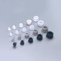 ﹍✢ 10pcs 4.5mm-14mm Silicone Rubber Snap-on Grommet Hole Plugs End Caps Bung Wire Cable Protect Bush Seal Gasket Black/White/Gray