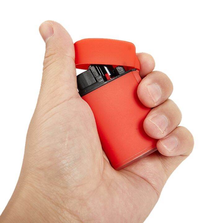 Explosive Open Flame Mini Cigar Lighter Spray Gun Lighter Blue Flame Windproof Refillable Butane