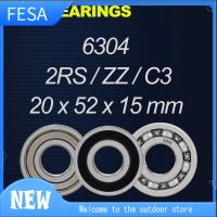 FESA 6304-2RS /Zz/open/C3ขนาด20x52x1 5Mm คุณภาพสูงลูกร่องลึกแบริ่ง6304-2RS/6304ZZ/6304/6304-2RSC3/6304ZZC3/6304C3