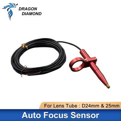 Co2 Laser Auto Focus Focusing Sensor Z-Axis For Automatic Motorized Up Down Table For Laser Head Tube D24mm &amp; 25mm &amp; 25.4mm