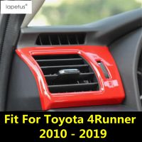 ABS Dashboard เครื่องปรับอากาศ AC Vent Outlet กรอบตกแต่งสำหรับ Toyota 4Runner 2010-2019อุปกรณ์เสริมภายใน