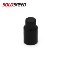 Black 8 Sided Spline Tuner Lug Nut Locking Socket Key Removal Steel Tool Universal Wheel Lock Nut Anti-theft key Nails  Screws Fasteners