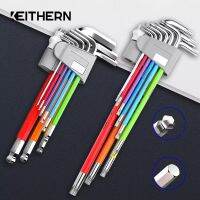 【cw】 KEITHERN Set 5/7/9Pcs L-type Hexagon Torx Star Screwdriver Spanner Double-end Household Repair Hand ！