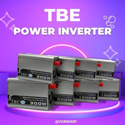 TBE Power Inverter เครื่องแปลงไฟ เปลี่ยนไฟรถเป็นไฟบ้าน 300-500-1000-1500 Watt