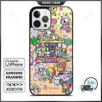 Tokidoki Phone Case for iPhone 14 Pro Max / iPhone 13 Pro Max / iPhone 12 Pro Max / XS Max / Samsung Galaxy Note 10 Plus / S22 Ultra / S21 Plus Anti-fall Protective Case Cover