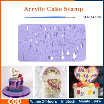 Alphabet Cake Stamp Tool Fondant Cake Cookie Biscuit Nigeria | Ubuy