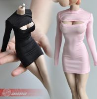【September】 1/6 Open Chest Dress Clothes Fit For 12 quot; Female Phicens TBL Figure Body Toys Doll