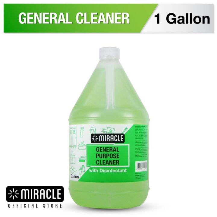 Miracle Clean General Purpose Cleaner With Disinfectant 1 Gallon4Nn