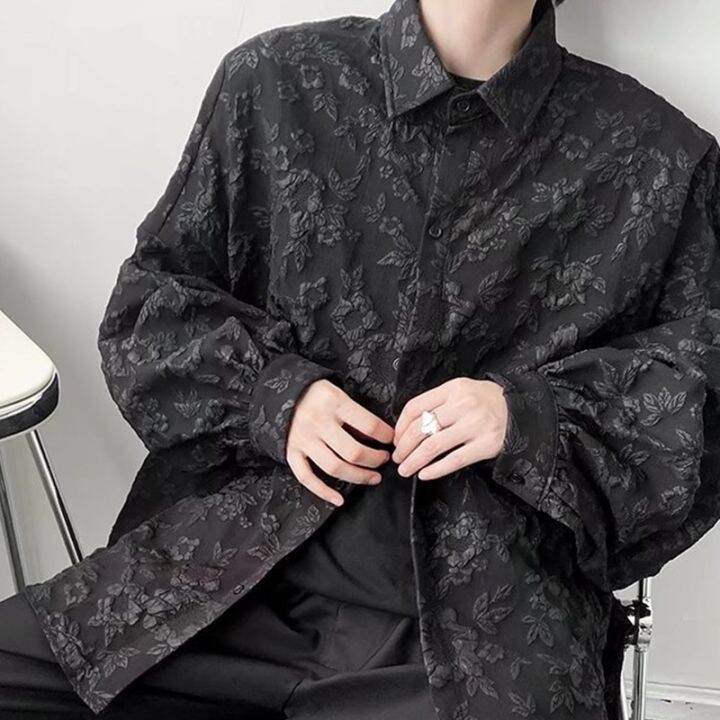 เสื้อเชิ้ตแขนยาวลําลอง-ทรงหลวม-เข้ากับทุกการแต่งกาย-สไตล์ญี่ปุ่น-แฟชั่นฤดูใบไม้ผลิ-และฤดูใบไม้ร่วง-สําหรับผู้ชาย-ไซซ์-m-2xl-9113