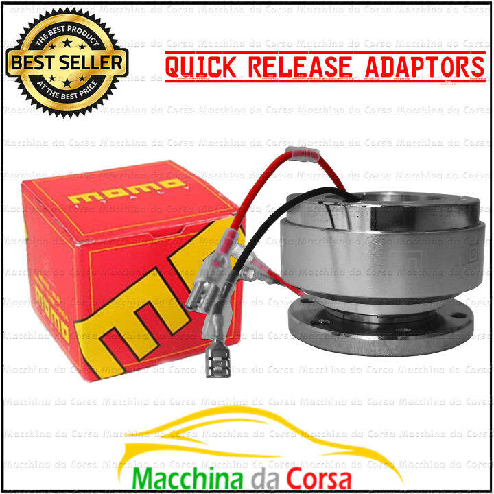 Momo Quick Release Hub Adapter Kit (Silver) Lazada PH