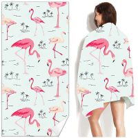 New Womens Microfiber Beach Towel Fashion Beach Towel Printed Beautiful Leisure Womens Bath Towel