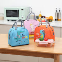 Cartoon Lunch Bag Portable Insulated Thermal Lunch Picnic Supplies Bags Milk Bottle For Women Girl Kids Children New