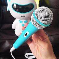 +【】 Wired Microphone 3.5Mm Jack Lightweight Singing Mechine Home Kids Musical Toy Easy Use No Battery Portable Handheld Microphone