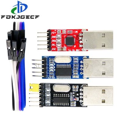 3ชิ้น/ล็อต = PL2303HX 1ชิ้น + CP2102 1ชิ้น + เพื่อ TTL USB CH340G 1ชิ้นสำหรับ CP2102 PL2303 Arduino มีขา5ขา USB ไป UART วงจรรวมโมดูล TTL
