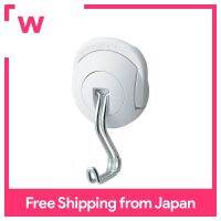 KOKUYO ตะขอแม่เหล็กแข็งแรงสุดยอด ABS แบบแข็ง10kgf ไฟลนก้นถอด FUKU-227W สีขาวได้ง่าย