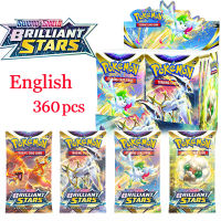 2022 Newest EnglishFrench Spain Pokemon Cards Pokmon Brilliant Stars Booster Box Dark Ablaze Trading Card Game Collection Toy