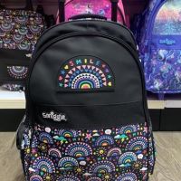 เป้ล้อลากมีไฟ Smiggle Light up Trolly backpack- Better- ดำลาย