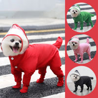 2022 New Dog Raincoat Waterproof Dog Clothes Overalls For Dogs Clothes For Small Dog Big Dogs Coat Clothing Supplies