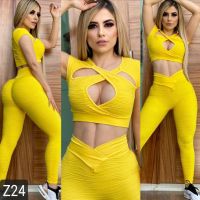 Yoga Set Yoga Leggings Set Women Fitness Suit For Yoga Clothes High Waist Gym Workout Sportswear Gym Sports Clothing