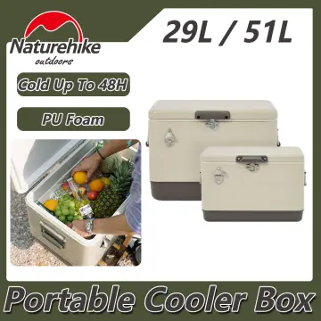 Naturehike Antibacterial Incubator Outdoor Camping Ice Cube Freezer Car Ice  Bucket Cold Preservation Portable Refrigerator