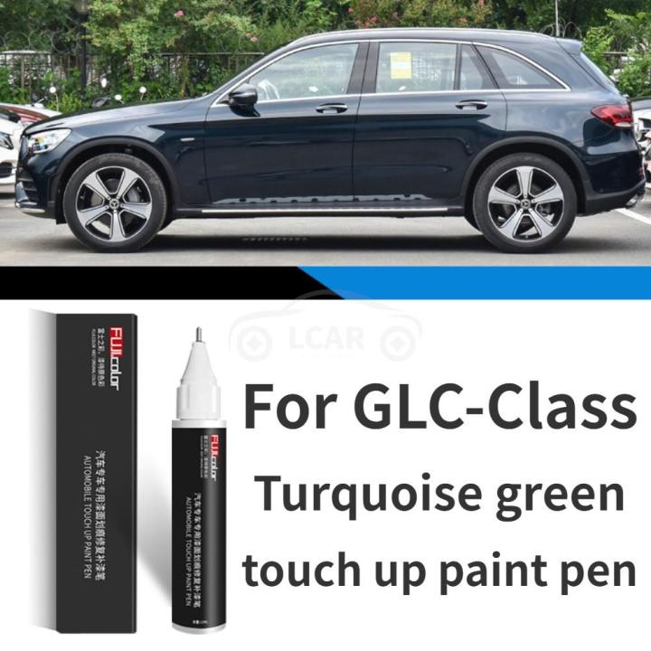 ปากกาทัช-up-ทาสีสำหรับ-mercedes-benz-glc-คลาสสีดำเพนท์สีขาวอุปกรณ์ซ่อมสีรถยนต์ปากกา-glc300-glc260