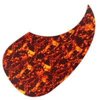 รอยขีดข่วนแผ้นเต่า Pickguard Gitar Akustik แบบมีกาวในตัวอุปกรณ์กีตาร์เบสสติกเกอร์ป้องกันพื้นบ้าน40/41"