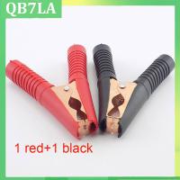 2pcs 92mm 100A Handle Electric Alligator Clips Crocodile Adapter Battery Test Connector Test Cable Probe Metal Clips QB7LA