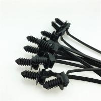 Finishing fixed wire harness cable ties nylon straps clip holder plug buckle straps