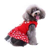 Winter Christmas Elk Print Pet Clothing The New Exquisite And Durable Dress Reusable Puppy Clothes Stylish Family Pet Supplies Dresses