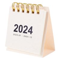 Calendar Desk 2024 Desktop Block Home Accessory Table Calendar Monthly Memo Paper Small Office Household Standing Pocket