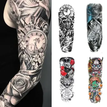 Skull and Tiger tattoo by Fredao Oliveira | Post 14445 | Skull tattoo,  Gothic tattoo, Tattoos