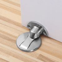 Magnet Door Stopper Magnetic Attraction Holder Stop Resistor Suction Hidden Furniture Doorstop Hardware Barn Decorative Door Stops