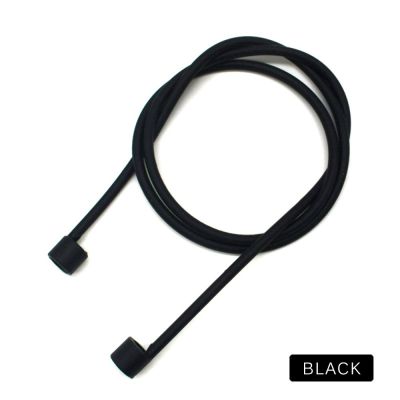 เคสสีดำสำหรับชุดหูฟังบลูทูธสีชมพูสำหรับ2อุปกรณ์หูฟังซิลิโคนสีขาวปกป้อง