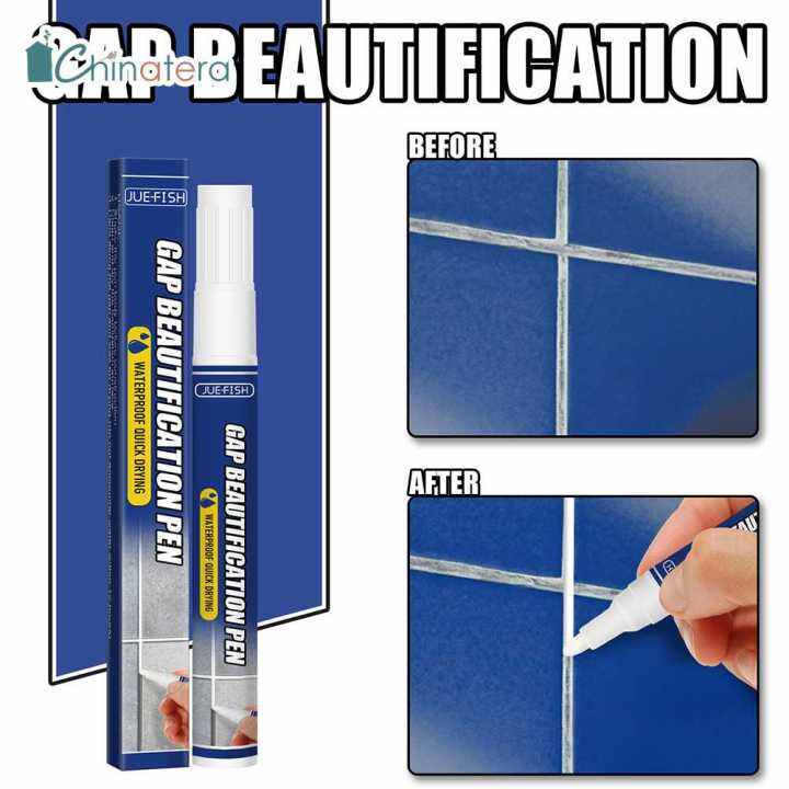 Chinatera Waterproof Tile Gap Refill Repair Pen Tile Marker Grout Pen