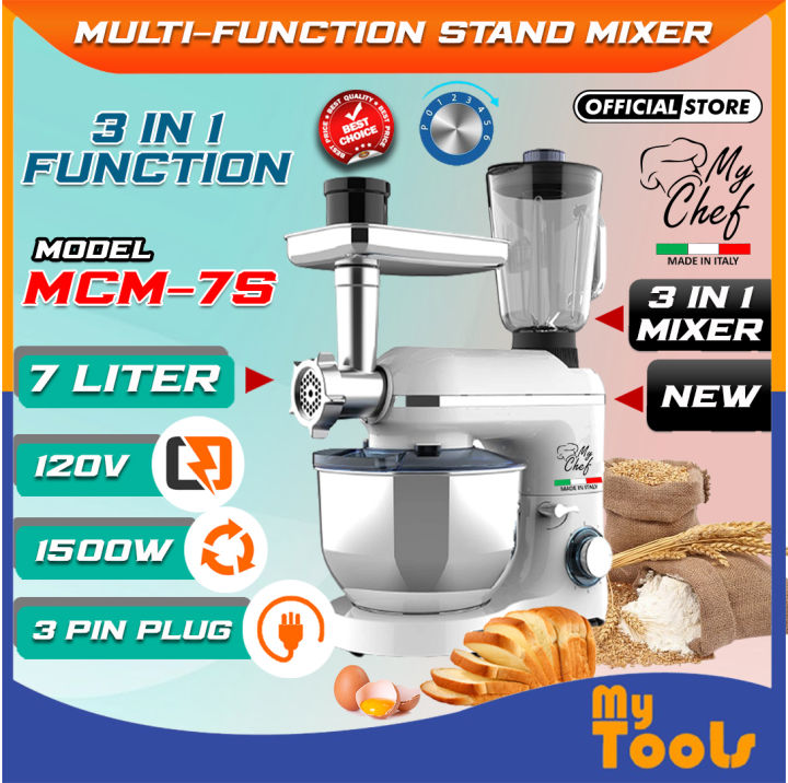 Mychef (Italy) MCM-7S 7L Multi-function Stand Mixer Meat Mincer