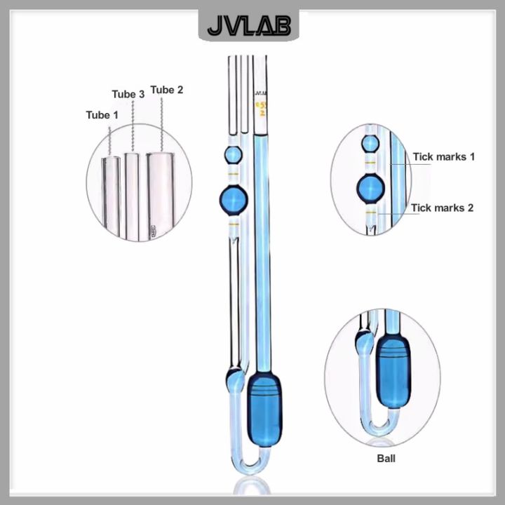 เครื่องวัดความหนืดของเส้นเลือดฝอย1834-0-24มม-6-25มม-1ชิ้น