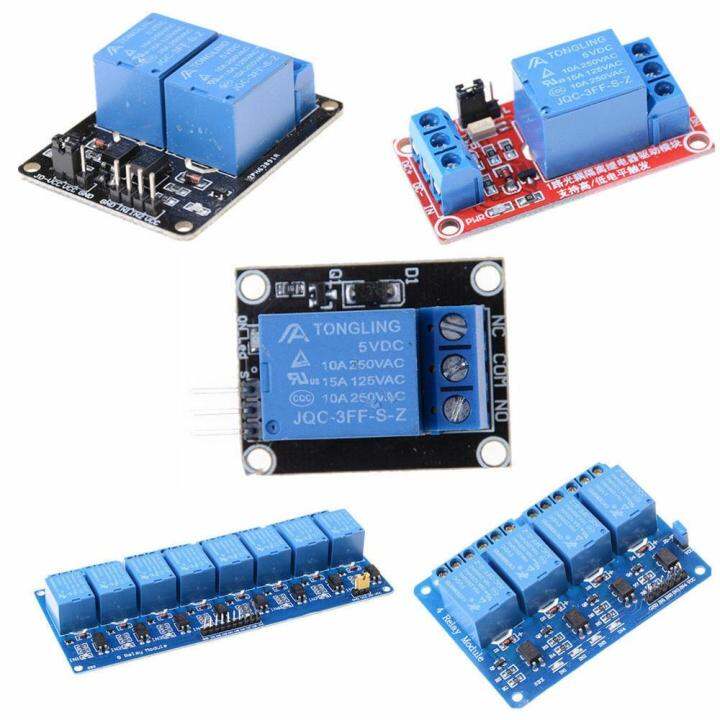 worth-buy-รีเลย์โมดูลป้องกันแบบ1-2ช่อง5v-บอร์ดสำหรับ-arduino-แขนราสเบอร์รี่-yk