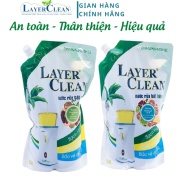 Nước rửa chén bát hữu cơ Layer Clean Hương Quýt, Hương Hồng loại 2Lit