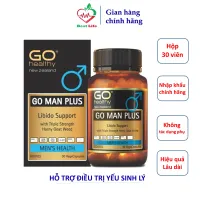 Go healthy GO Man Plus tăng cường sinh lý cải thiện tình trạng xuất tinh sớm rối loạn cương dương sản phẩm nhập khẩu NEW ZEALAND