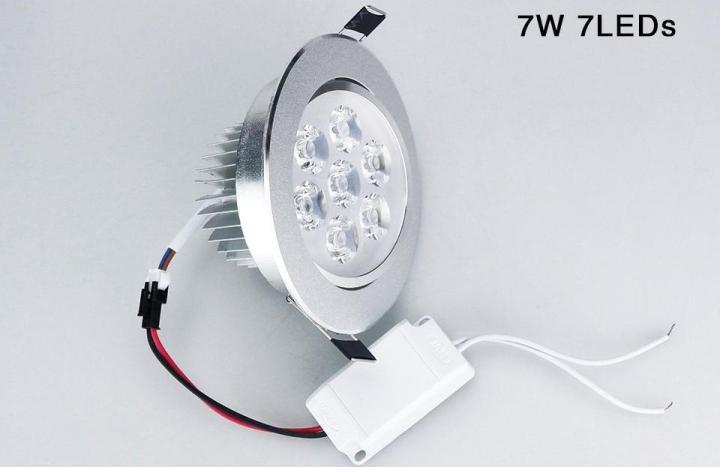 สุดคุ้มเกินราคา-led-downlight-7w-โคมดาวน์ไลท์-โคมไฟฝังฝ้า